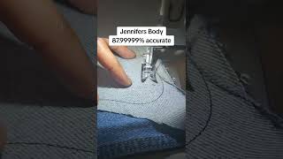 Making pair of custom overalls from JENNIFER BODY sewing overalls JennifersBody [upl. by Assetal]