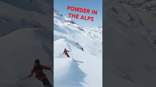 Powder skiing in Engelberg Switzerland [upl. by Asinla]