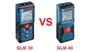 Bosch GLM 30 vs Bosch GLM 40 Professional Original and Official 3 years Warranty [upl. by Ahsitauq]