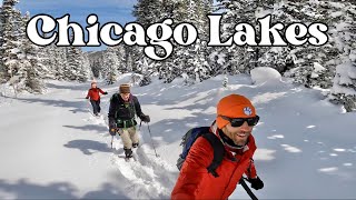 Snowshoeing Chicago Lakes Colorado after the Biggest Storm of the Year [upl. by Tsenre]