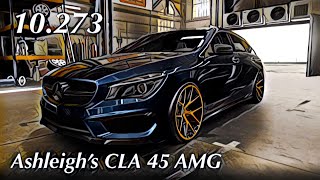 CSR2  Ashleigh’s CLA 45 AMG  tune amp shift  10273 [upl. by Onia]