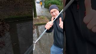 S0271 Unclogging a storm drain after rain in Germany shorts [upl. by Cindra]