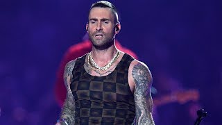 Adam Levine Breaks His Silence On Super Bowl Drama [upl. by Adehsar]