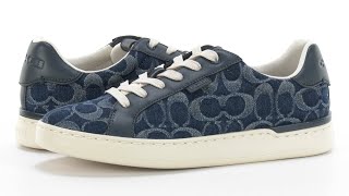 COACH Lowline Signature C Denim SKU 9966646 [upl. by Eillac]