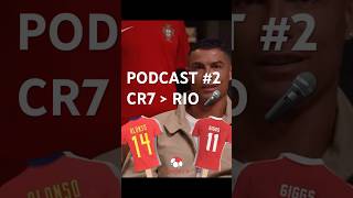 ⚽️ Rio Ferdinand Podcast w Cristiano Ronaldo 2 🎤🎙️ shorts podcast cristianoronaldo [upl. by Powe336]