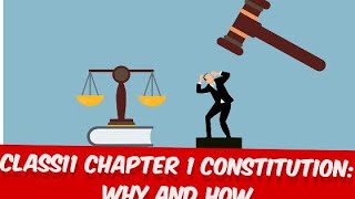 class 11 political science chapter 1 constitution [upl. by Asek]