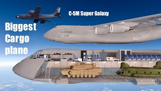 Inside the C5 Super Galaxy The Ultimate amp Biggest Military Transport Aircraft Learnfromthebase [upl. by Stannfield]