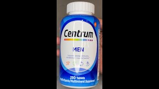 Is Centrum men multivitamin good [upl. by Aicina]