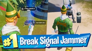 Receive Your Next Objective at the Launchpad amp Destroy Signal Jammers Location  Fortnite [upl. by Madeline]