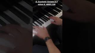 D Scarlatti Sonata in F minor K466L118 scarlatti markostuparevic pianist week7 [upl. by Ness]