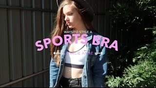 Ways To Style A Sports Bra [upl. by Morell730]