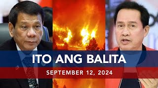 UNTV Ito Ang Balita  September 12 2024 [upl. by Susanna]