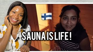 Reacting to quotSauna Culture in Finland funny take on Sauna benefits home sauna tourquot [upl. by Agripina806]