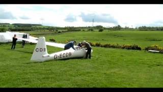 Rigging glider timelapse Ka6 [upl. by Cristin309]