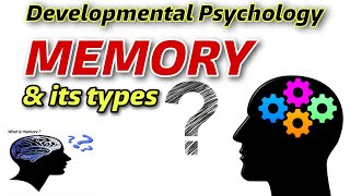 What is MEMORY according to Psychology  Memory amp its types  Short amp long term memory  Tutor [upl. by Odlavso226]