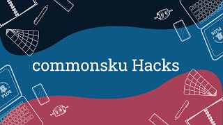 commonsku Hacks [upl. by Kym]