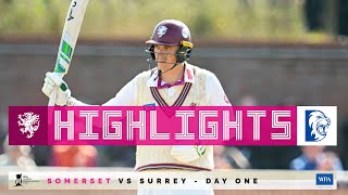 HIGHLIGHTS Tom Banton scores majestic century as honours even on day one [upl. by Crespi]