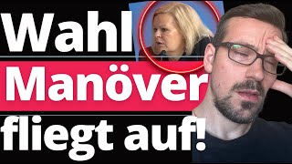 Nach Solingen Faesers Wahlkampf GAU [upl. by Nebe]