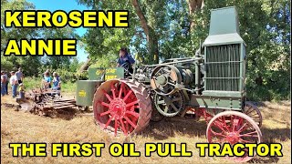 Kerosene Annie The First Rumely Oil Pull Tractor Plowing For The First Time In 100 Years [upl. by Krischer]