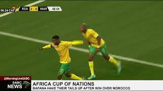 Highlights of Bafana Bafanas 21 win over Morocco at the FNB Stadium [upl. by Allenrad]