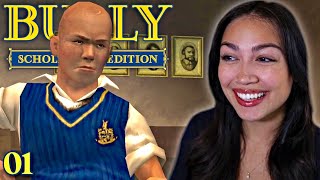 We’re Already Kissing Girls and Winning Fights on OUR FIRST DAY 😈 First Playthrough  BULLY [upl. by Edithe246]