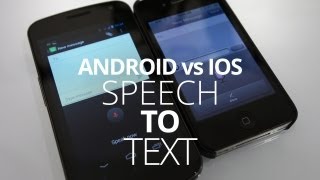 Android vs iOS Speech to Text [upl. by Herzel]