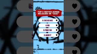 Top 5 NEFFEX Songs Released in 2022 neffex music fyp motivation neffexnation neffexmusic [upl. by Clerc]