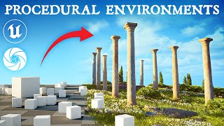 How to Procedurally Generate 3D Environments in Unreal Engine 5  FULL PCG WORKFLOW [upl. by Suirtimed764]