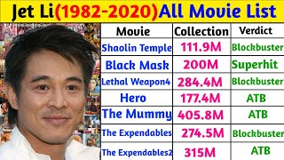 जेट लि 1982  2020 All Movies List  Jet Li All Hit And Flop Movies List With Collection [upl. by Helge]