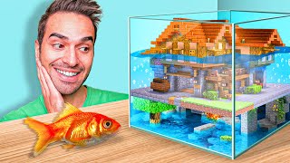 CREO UN ACQUARIO GIGANTE DI MINECRAFT [upl. by Gloriana]