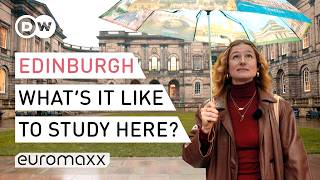 Whats it REALLY like to study in historic Edinburgh Scotland [upl. by Enelym149]