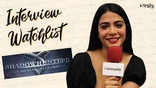 📺 SHADOWHUNTERS  La Watchlist de Emeraude Toubia Izzy [upl. by Eixid]