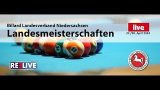 FINALE Nils Johanning vs Martin Poguntke Qualifikation Deutschen Meisterschaften 9Ball Senioren BLVN [upl. by Valene]