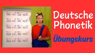 Deutsche Phonetik Alman fonetiği  Almanca Ses Bilimi [upl. by Sseb394]