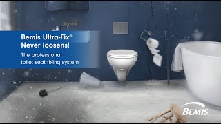 Bemis UltraFix®  Toilet seat fixing that never loosens [upl. by Galvin]