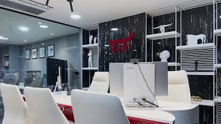 A Trading Office Interior Tour  design by 9 square design  Video by The JsR Studio [upl. by Ramonda]