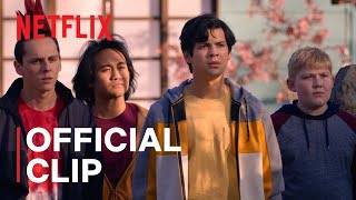 Cobra Kai Season 4  Official Clip Fishing  Netflix [upl. by Naillil221]