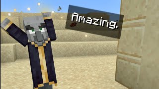 The Most Immersive Minecraft Texture Pack  actions and stuff bedrock 121 [upl. by Alihet]