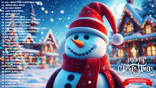 Top Christmas Songs Of All Time 🎅 Top 50 Christmas Songs with Lyrics 🎄Merry Christmas Songs Playlist [upl. by Akienom993]