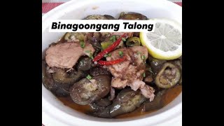 BINAGOONGANG TALONG Vlog  54 [upl. by Hengel]