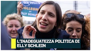 Linadeguatezza politica di Elly Schlein [upl. by Ahsatniuq]