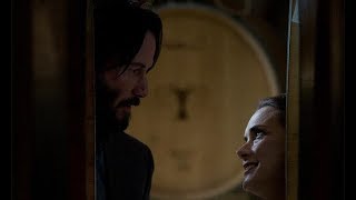 Winona Ryder and Keanu Reeves reunite over a gla ss of wine [upl. by Eidde482]