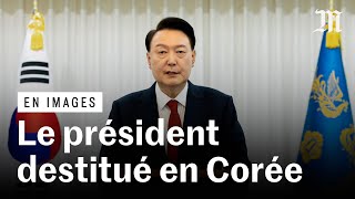 Corée du Sud  le président Yoon Suk Yeol destitué [upl. by Earehc]