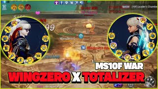 TOTALIZER PARTY VS WINGZERO G PARTY AT EU14 MS10 WAR  FAMOUS FAM DTM VS FWSDHOF  MIR4 [upl. by Bowra]