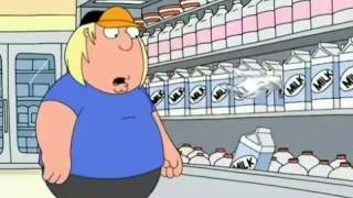 Family Guy  Chris Griffin in Aha Take on me Video [upl. by Alleuqahs137]