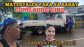 PART 23 MATERYALES PARA SA BAHAY CUMLAUDE GIRL DUMATING NA [upl. by Iorgos]