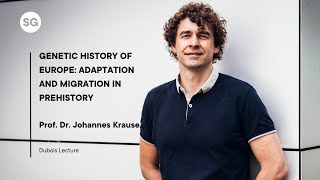 Lecture  Genetic History of Europe Adaptation and Migration in Prehistory  Johannes Krause [upl. by Obocaj]