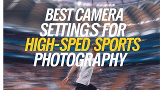 The Best Camera Settings for High Speed Photography [upl. by Anaxor]