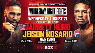 Wednesday Night Fights  HURD vs ROSARIO [upl. by Bovill]