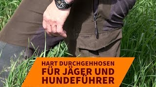 Jagdbekleidung Jagd und Durchgehhosen von HART in der Praxis [upl. by Netsrek]